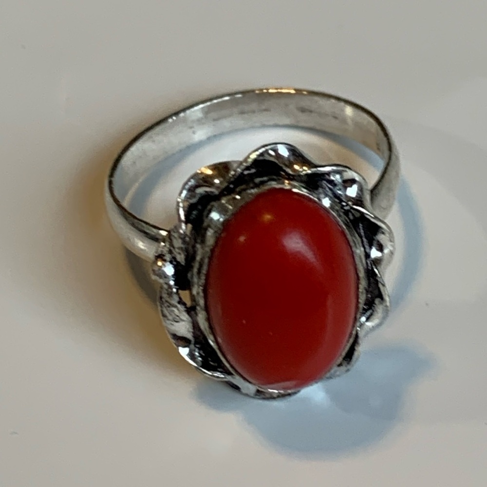 Gemstone Silver Ring 9